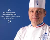 Le chef Eric Briffard officie à l'Institut Cordon Bleu Paris